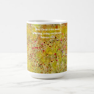 Faith Wildflowers Bloemen Bijbel Verzen Geloof Mok