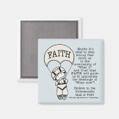 Faith Will Guide Magneet (Voorkant / Achterkant)