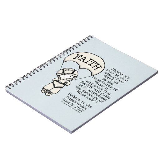 Faith Will Guide Notitieboek (Linkerzijde)