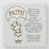 Faith Will Guide Stenen Onderzetter (Voorkant)