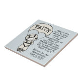 Faith Will Guide Tegeltje (Zijkant)