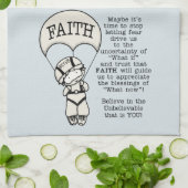 Faith Will Guide Theedoek (Gevouwen)