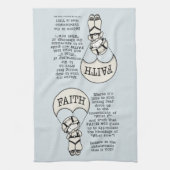 Faith Will Guide Theedoek (Verticaal)