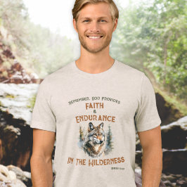 Faith Wolf Christelijk Tri-Blend Shirt