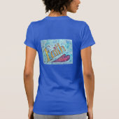 Faith Word Inspirerend Custom Art T-shirts (Achterkant)
