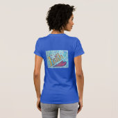 Faith Word Inspirerend Custom Art T-shirts (Achterkant volledig)