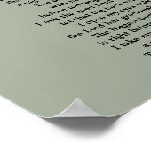 FAITHFUL HUNTER POEM POSTER (Hoek)