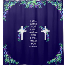 Faithful Journey Shower Curtain Douchegordijn