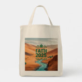 Faithful Leaf Tote Tote Bag (Achterkant)