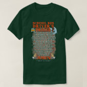 Faithful School Bus Driver T-shirt (Design voorkant)
