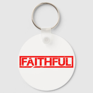 Faithful Stamp Sleutelhanger