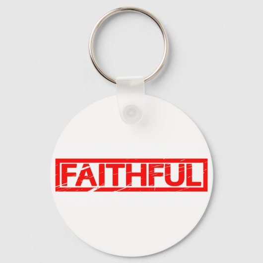 Faithful Stamp Sleutelhanger (Voorkant)