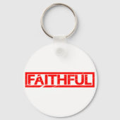Faithful Stamp Sleutelhanger (Achterkant)