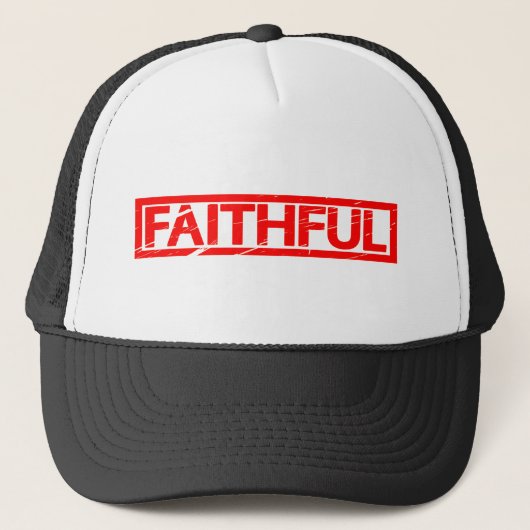 Faithful Stamp Trucker Pet (Voorkant)