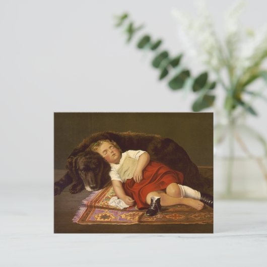 Faithful Watcher Briefkaart (Staand voorkant)