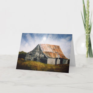 "Faithfull Messenger" Wenskaart voor landwegen Kaart