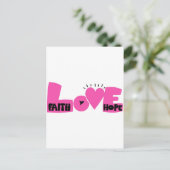 FAITHHOPELOVE BRIEFKAART (Staand voorkant)