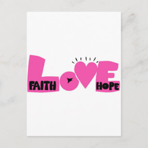FAITHHOPELOVE BRIEFKAART