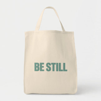 FaithPress Wees Stil Teal Bijbeltas Tote Bag