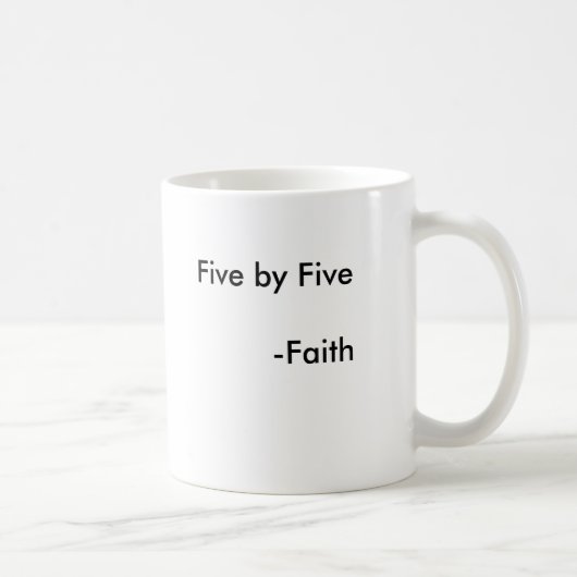 Faith's sigaren quote koffiemok (Rechts)
