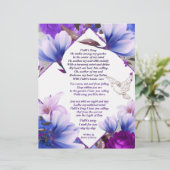 Faith's Song Personaized Briefpapier (Staand voorkant)