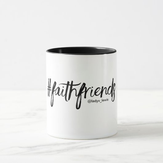 #faithVrienden Coffee Mok (Midden)