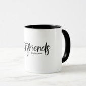 #faithVrienden Coffee Mok (Voorkant rechts)