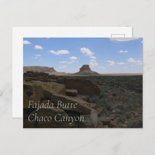Fajada Butte Chaco Canyon Briefkaart (Voorkant / Achterkant)