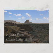 Fajada Butte Chaco Canyon Briefkaart (Voorkant)