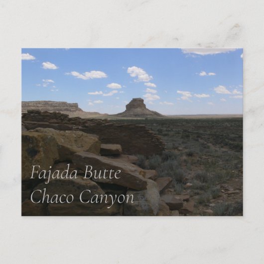 Fajada Butte Chaco Canyon Briefkaart (Voorkant)
