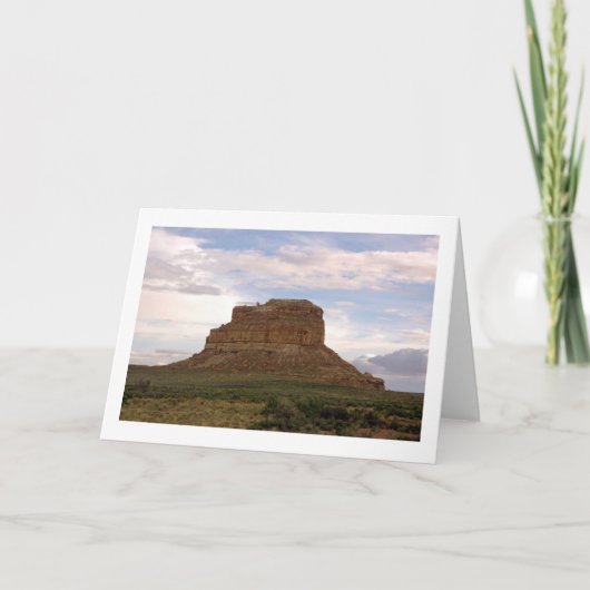 Fajada Butte wenskaart Kaart (Voorkant)
