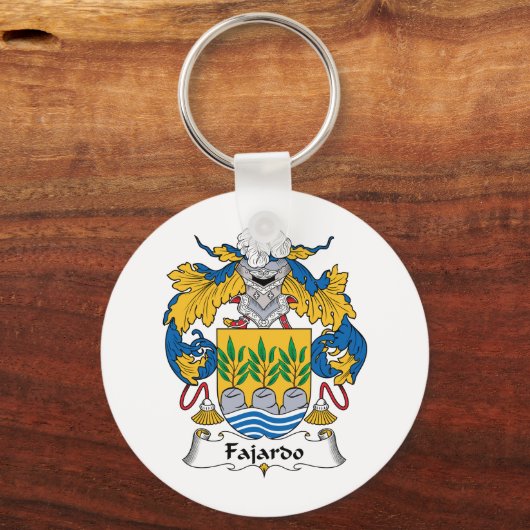 Fajardo Family Crest Sleutelhanger (Voorkant)