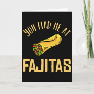 Fajita Kip Cadeau Recept Kruidenmix Kaart