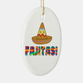 Fajita Love Keramisch Ornament (Rechts)
