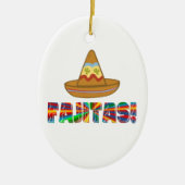 Fajita Love Keramisch Ornament (Voorkant)