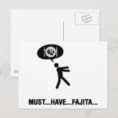Fajita Lover Briefkaart (Voorkant / Achterkant)