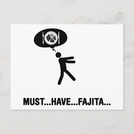 Fajita Lover Briefkaart (Voorkant)