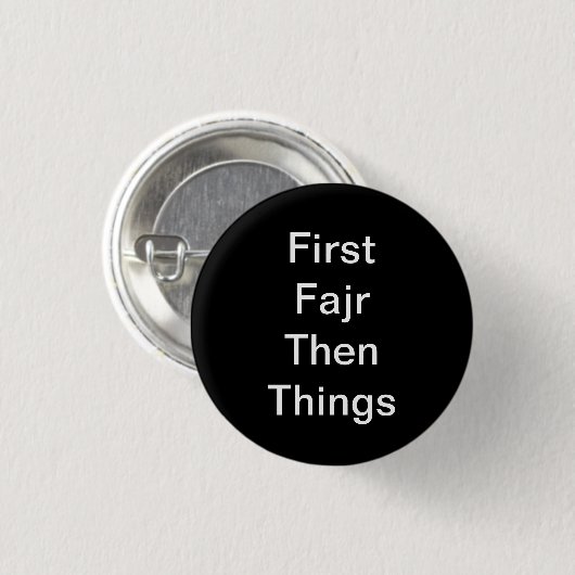Fajr First Ronde Button 3,2 Cm (Voorkant /achterkant)