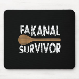 Fak Survivor - Grappig Hongaars Houten Zoon Erfgoe Muismat