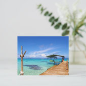 Fakarava Binnenlagune Rotoava Frans-Polynesië Briefkaart (Staand voorkant)