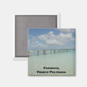 Fakarava, Frans-Polynesië Magneet (Voorkant / Achterkant)