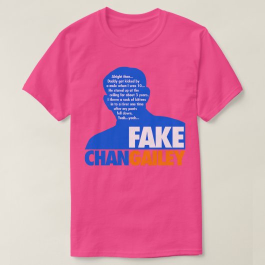 Fake Chan Gailey TShirt (Design voorkant)