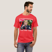 Fake Cheer, Donald Trump Ugly Kerstmis T-Shirt (Voorkant volledig)