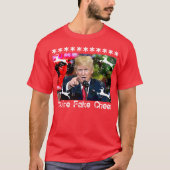 Fake Cheer, Donald Trump Ugly Kerstmis T-Shirt (Voorkant)