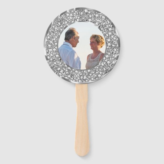 Fake Diamonds Jubileum Handwaaier (Achterkant)