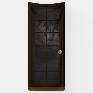 Fake Door Ghost Halloween Haunted House Prop Spandoek