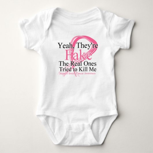 Fake - Echte mensen probeerden me te doden - Borst T-shirt (Voorkant)