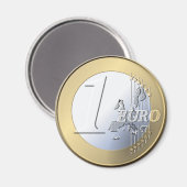Fake Euro magnet (Voorkant / Achterkant)