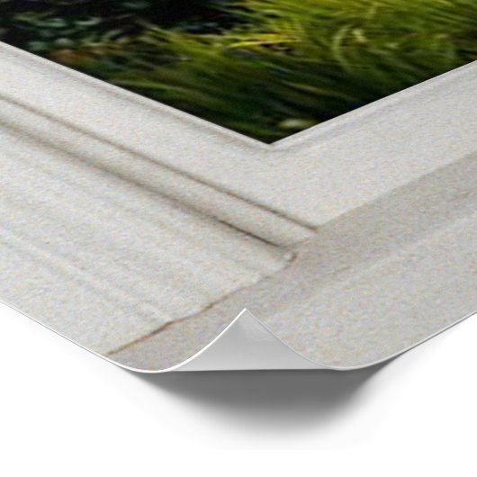 Fake Faux-vensterverlichting - Chinees Uitzicht vo Poster (Hoek)