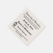 Fake Frankenstein Diploma servet (Hoek)